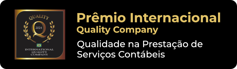 Prêmio Internacional Quality Company — Qualidade na Prestação de Serviços Contábeis
